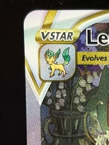 Top left corner closeup